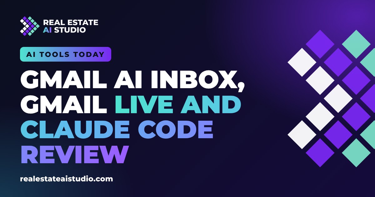 AI Tools Today: Gmail's AI Inbox and Gmail Live reach paid Workspace accounts, and Claude Code Review is generally available