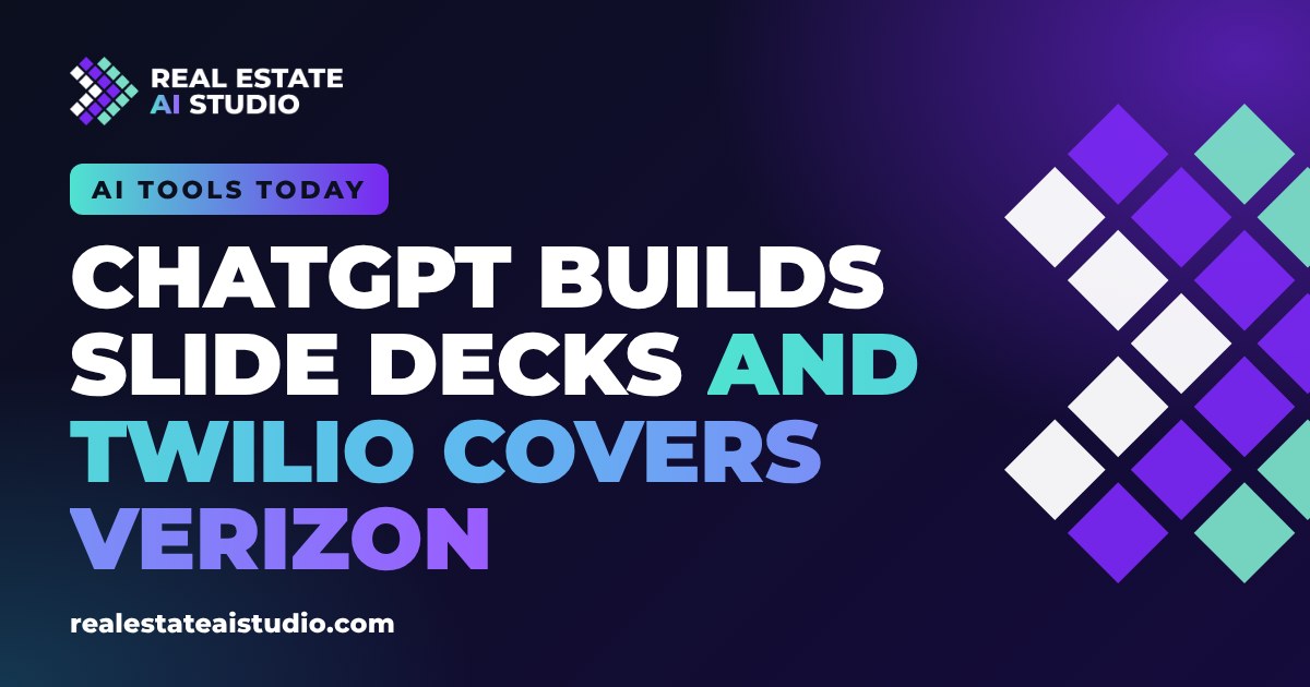AI Tools Today: ChatGPT builds slide decks, GPT-6 Pro runs agents in parallel, and Twilio's Voice Integrity adds Verizon
